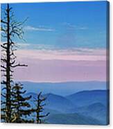 Blue Ridge Mountains Panorama Canvas Print