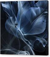 Blue Tulips Wall Art Canvas Print