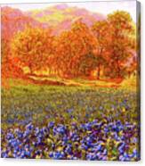 Blueberry Fields Canvas Print
