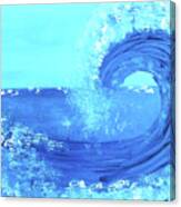 Bluewave Canvas Print