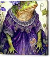 Bohemian Bullfrog Canvas Print