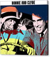 ''bonnie And Clyde'', 1967, Movie Poster, Synopsis Canvas Print