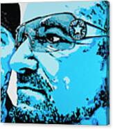 The Edge And Bono Canvas Print