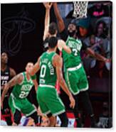 Boston Celtics V Miami Heat - Game Three Canvas Print