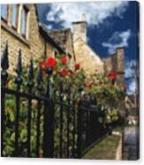 Bourton Red Roses Canvas Print