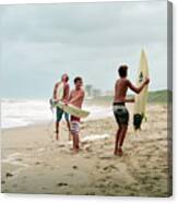 Boys Of Summer Surfers Canvas Print