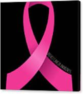 Breast Cancer Awareness Canvas Print