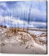 Breezes In The Sand Dunes Canvas Print