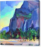 Bridalveil Falls - Yosemite National Park Canvas Print