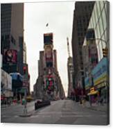 Broadway In The Early 1990's Canvas Print