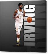 Kyrie Irving Brooklyn Nets Nba Player T-Shirt by Afrio Adistira - Pixels