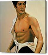 Bruce Lee Painting Canvas Print