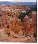 Bryce Canyon National Park - Hiking Trail Canvas Print