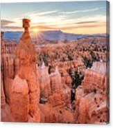 Bryce Canyon Sunrise Canvas Print