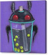 Bubble Tea Mothman Monster Canvas Print