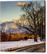 Burke Mt From Sugarhouse Road Canvas Print