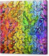 Butterflies Faeries Rainbow Canvas Print