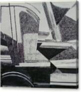 Cadillac Cubism Canvas Print