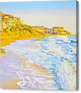 California. Beach. Ocean. Canvas Print