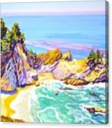 California. Ocean. Beach. Canvas Print