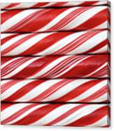 Candy Canes Canvas Print