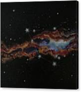 Capricorn Constellation Canvas Print