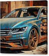 Car 2152 Volkswagen Passat Canvas Print