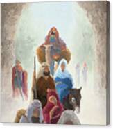 Caravan To Bethlehem Canvas Print