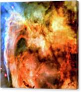 Carina Nebula And Keyhole Nebula Canvas Print