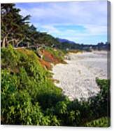 Carmel Beach Canvas Print