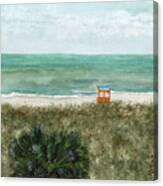 Carolina Beach Afternoon Canvas Print