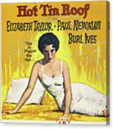 Cat On A Hot Tin Roof -1958-, Directed By Richard Brooks. Canvas Print