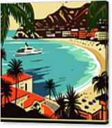 Catalina Island Coast Canvas Print