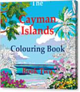 Cayman Colouring Book Two Cover Canvas Print