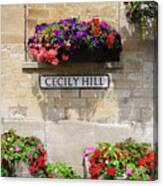 Cecily Street - Cotswolds - Study I Canvas Print