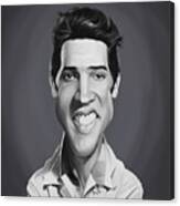 Celebrity Sunday - Elvis Presley Canvas Print