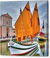 Cesenatico Harbour - Italy Canvas Print