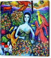 Chagall In Australia Canvas Print