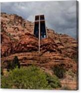 Chapel In The Red Rocks Canvas Print