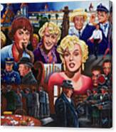 Characters Of Some Like It Hot Canvas Print