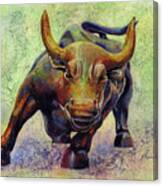 Charging Bull Canvas Print