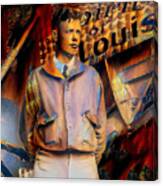 Charles Lindbergh In Nostalgic Painterly Colors 20200513 Canvas Print