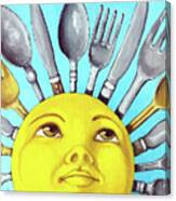 Chefs Delight - Cbs Sunday Morning Sun Art Canvas Print