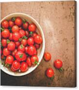 Cherry Tomatoes Canvas Print