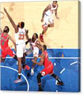 Chicago Bulls V New York Knicks Canvas Print