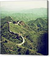 China 10 Mkm2 Collection - Great Wall Of China X I I Canvas Print