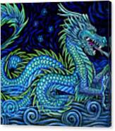 Chinese Azure Dragon Canvas Print