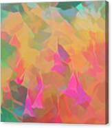 Chinese Bells Colorful Abstract Canvas Print