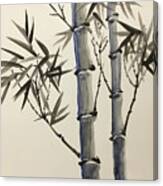 Chinese Ink Painting - Bamboo Canvas Print