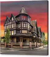 City - Kingston, Ny - The Kirkland Hotel Canvas Print